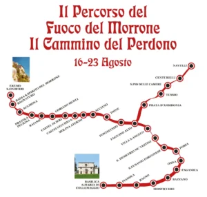 47ª Edizione della Fiaccolata del Fuoco del Morrone e Cammino del Perdono