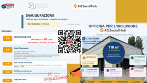 Officina per l’inclusione”Autismo Abruzzo APS”: L’Aquila Social Hub